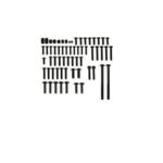 89626 HoBao Star Screw Set A Front/Rear - Hyper Star