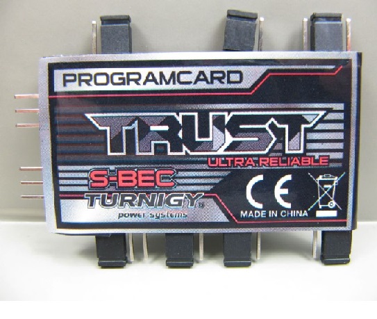 Turnigy Trust SBEC Programming Card