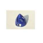 Kuza CNC Alu Backplate Hollowed-out Spinner 2.5" (63mm)-Blue