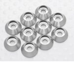 Sockethead Washer Anodised Aluminum M3 (Silver) (10pcs)