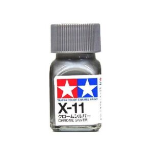 X-11 Tamiya Chrome Silver Enamel Paint