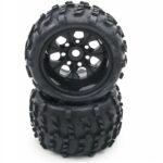 62012 HSP Complete Wheel & Rim Set (2) - (Black)