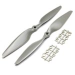 Gemfan Glass Nylon 1045 2- Bladed Propeller Grey (CW/CCW)