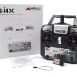 FlySky FS-i4X AFHDS 2A 2.4GHz 4 Channel Radio Transmitter with FS-A6 Receiver