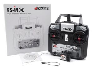 FlySky FS-i4X AFHDS 2A 2.4GHz 4 Channel Radio Transmitter with FS-A6 Receiver