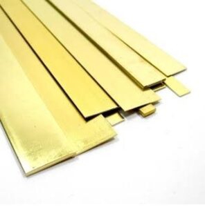 K&S 8235 Brass Strip .025 x 1/4 x 12" (.64mmx6.35mm) - 1piece